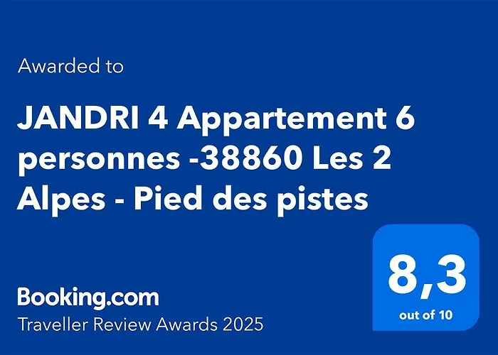 Jandri 4 Appartement 6 Personnes -38860 Les 2 Alpes - Pied Des Pistes